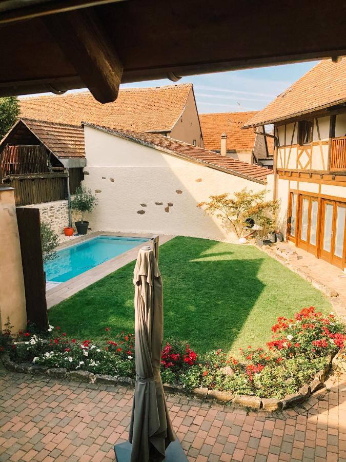 Maison D'Hotes La Rose D'Alsace Rosheim Экстерьер фото